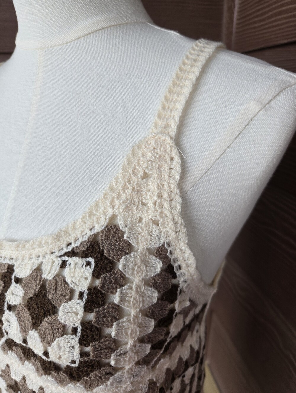 NWT Rebellion Again Crochet Square Crop Tank Top XS - Picture 10 of 16